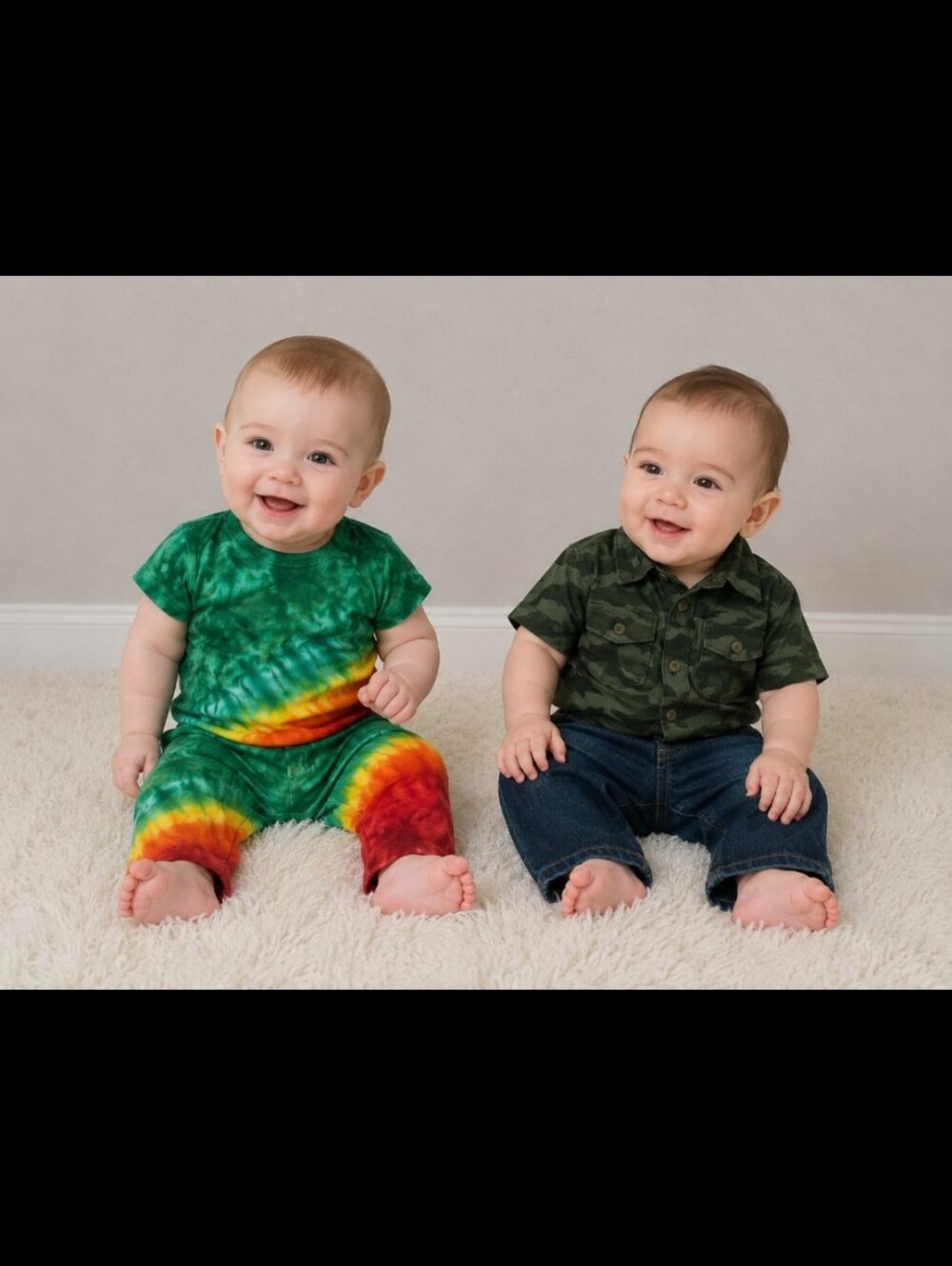 Boys 4 piece lot AP tie dye OLD NAVY jeans & top